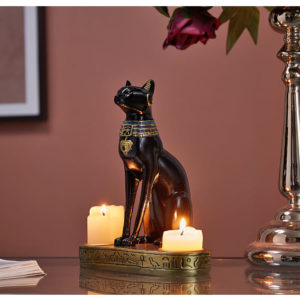 Bougeoir chat